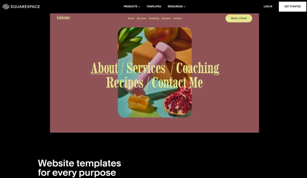 Web Design Tools - squarespace