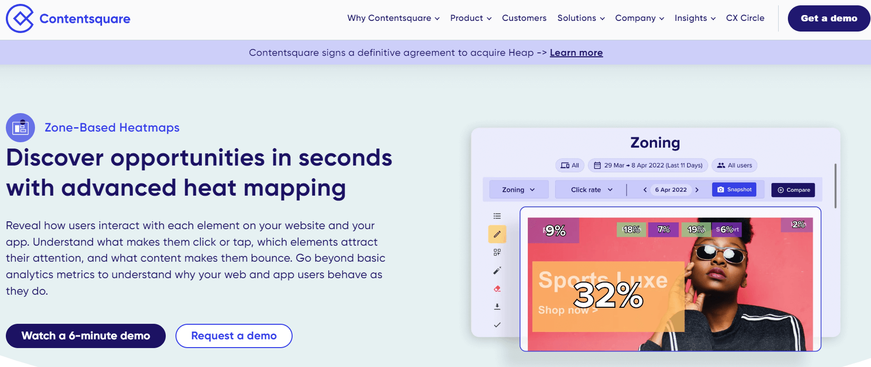 Zone-Based Heatmap Tool by Contentsquare