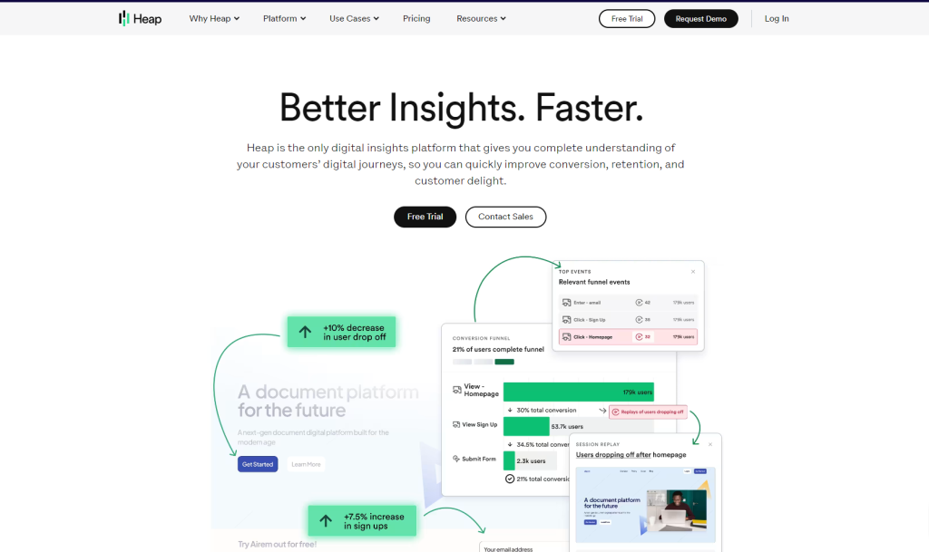 Heap Session Recording Tool