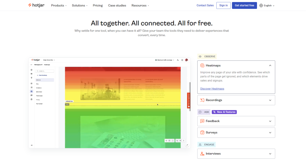 HotJar Session Recording Tool