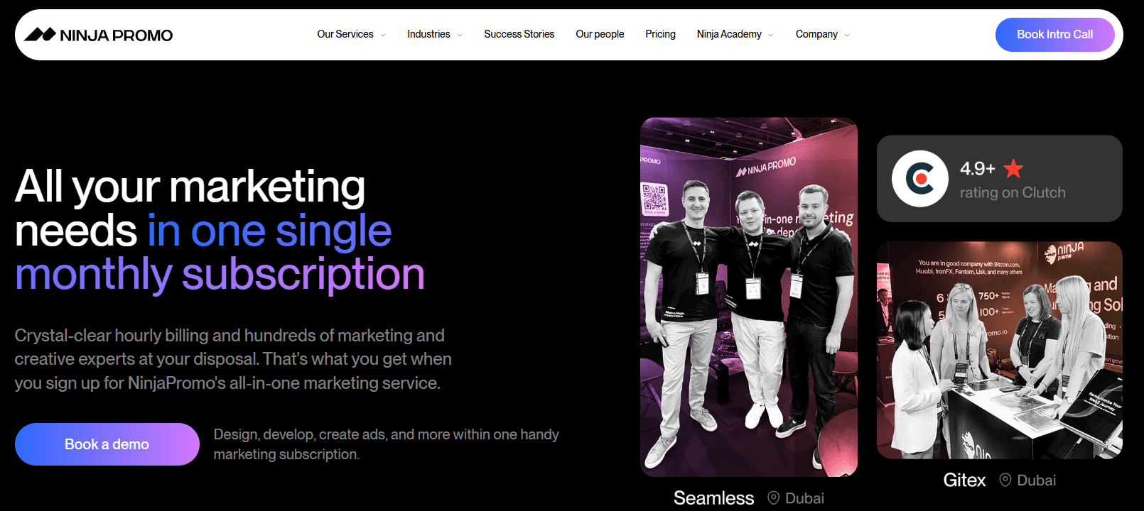 NinjaPromo page, a mortgage lead generation platform that can help you acquire qualified borrowers