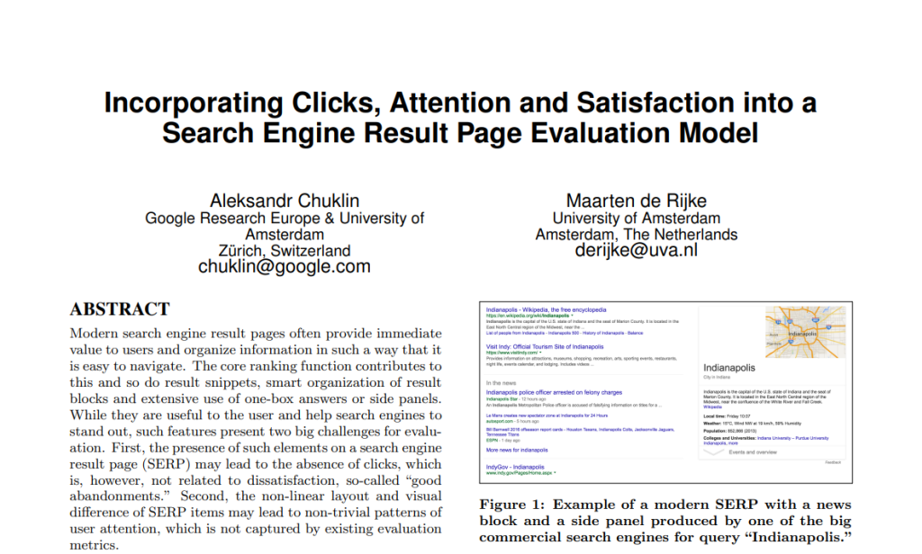 google cas model paper