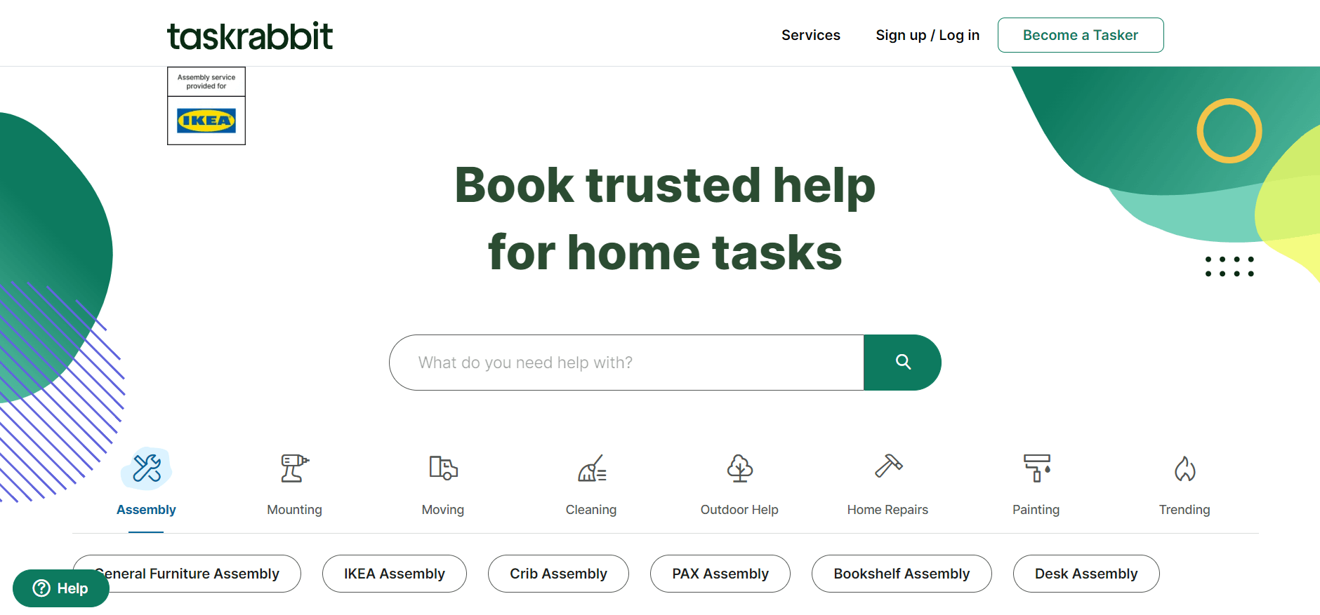 Taskrabbit - lead generation directory