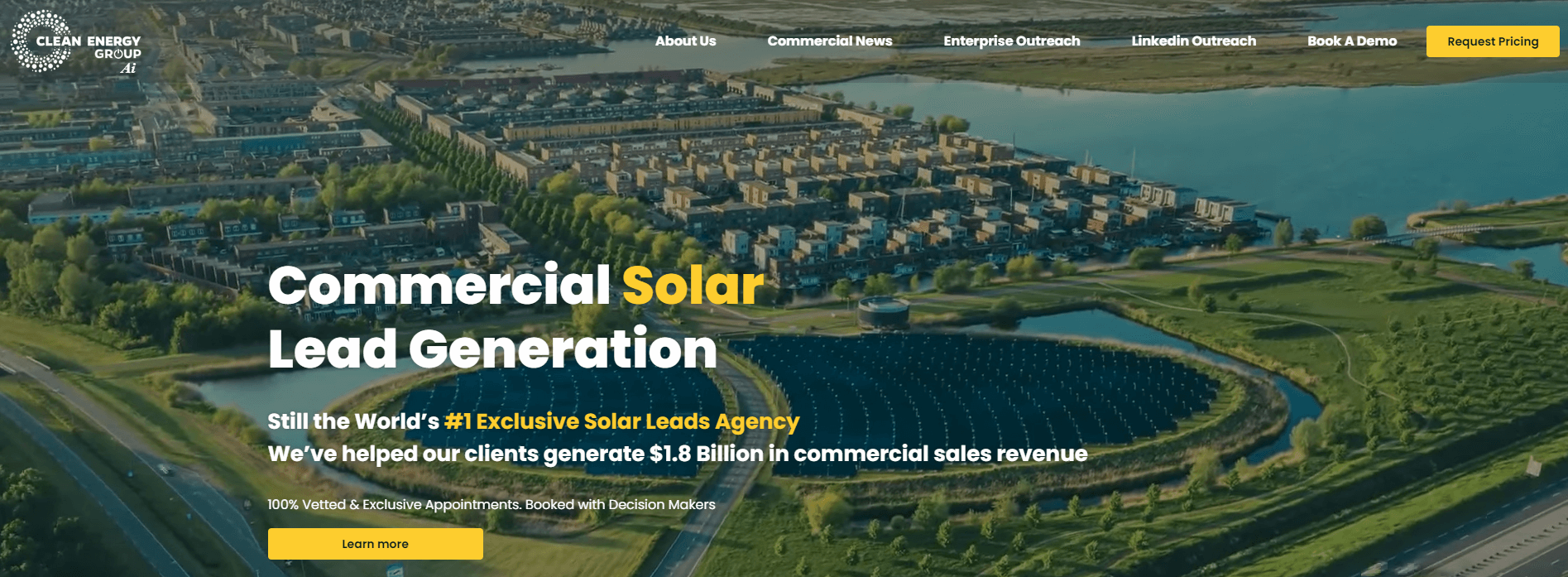 Clean Energy Group homepage
